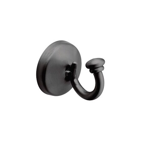 Moen Matte Black Single Robe Hook DN4903BK